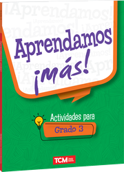 Aprendamos ¡más! Actividades para Grado 3