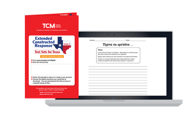 Extended Constructed Response: Text Sets for Texas: Grade 5 Classroom License (Spanish)