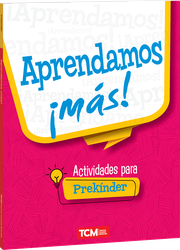 Aprendamos ¡más! Actividades para Prekínder