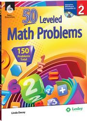 50 Leveled Math Problems Level 2 ebook