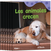 Los animales crecen 6-Pack