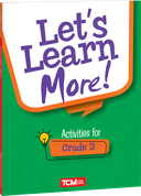 Let's Learn More! Activities for Grade 3