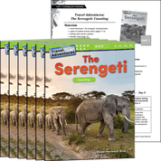 Travel Adventures: The Serengeti: Counting 6-Pack