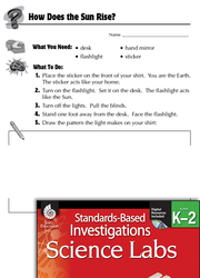 Quick Science Lab: How Does the Sun Rise? Grades K-2