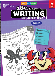 180 Days™: Writing for Fifth Grade (Spanish)