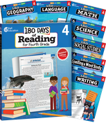 180 Days™ Bundle Grade 4: 8-Book Set