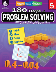 180 Days™: Problem Solving for Fifth Grade