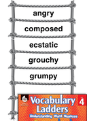 Vocabulary Ladder for Range of Mood