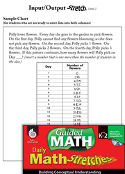 Guided Math Stretch: Extending Patterns: Input/Output Grades K-2