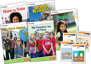 iCivics Grade 1: Leadership & Responsibility 5-Book Set + Game Cards