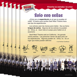 Historias no contadas: las artes: Solo con señas 6-Pack